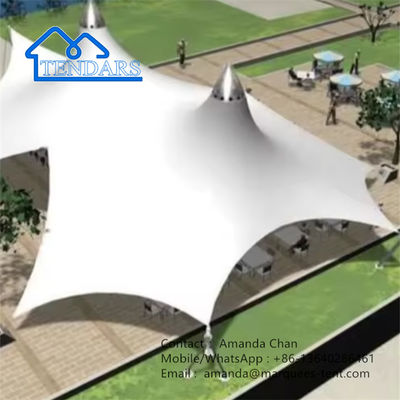 Resort Villa Namiot krajobrazowy PVDF Namiot z strukturą membranową