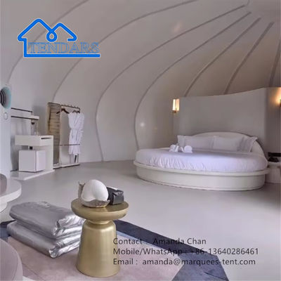 Zindywidualizowany Family Snail Shape Resort Hotel Tent Membrane Structurel Hotel Tent