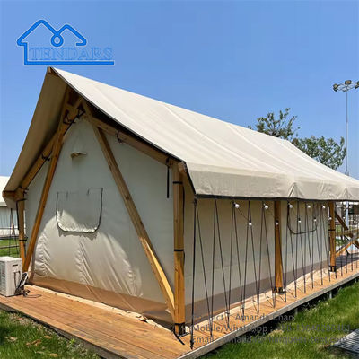 Wylot na zewnątrz Duży projekt namiot hotelowy wodoodporny Glamping luksusowy namiot Safari Lodge