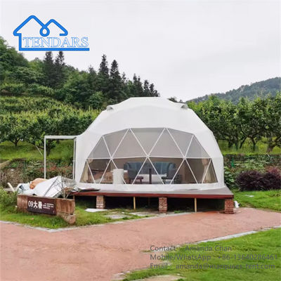 Wodotrzymałe namioty geodezyjne Eco Dome Wodaodporne namioty Pvc