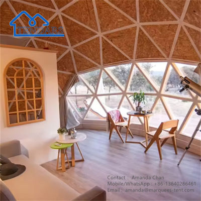 Wodoszczelny Eco Hotel Prefab Geodetyczny Dom namiot Dom pustynny namiot na kemping