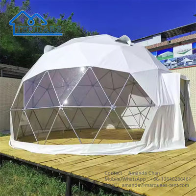 Zimowy Igloo Dom geodezyjny Dom domowy namiot Hotel Glamping Dom namiot na zewnątrz