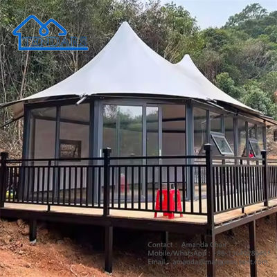 Luxury Outdoor Waterproof Camping Hotel Tent Niestandardowe namioty hotelowe For Resort