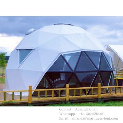 Wodoszczelny i ognioodporny Glamping Hotel Dome Tent Geodezyjny Camping House Resort For Outdoor Events