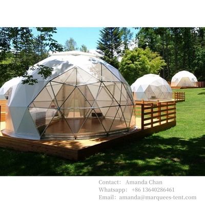 Wylosowany na zewnątrz Wielki Glamping Hotel Rodzinny Wodoszczelny i Wiatroszczelny namiot kopuł