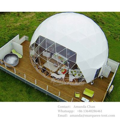 Dobrą jakość przezroczysty Pc Kapsuła na pustynię na zewnątrz Camping Star namiot,Air Dome Dom na sprzedaż