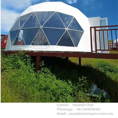 Zewnętrzny wodoodporny, dostosowany do potrzeb, luksusowy dom hotelowy, namiot glamping, namiot kurortny, wytrzymały z membraną PVDF