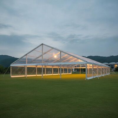 Extra Large Clear Span 40m Marquee Tent with 850gsm PVC and Aluminum Alloy 6061/T6 Frame