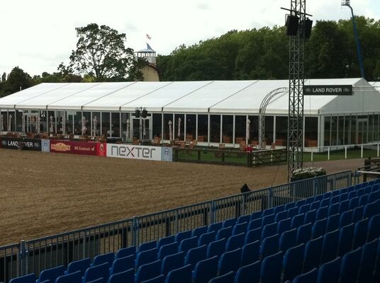 28x40m Szklane panele ścienne serii G A-Rame Marquee namiot party Tempered Glass Walls Sports Award Ceremony