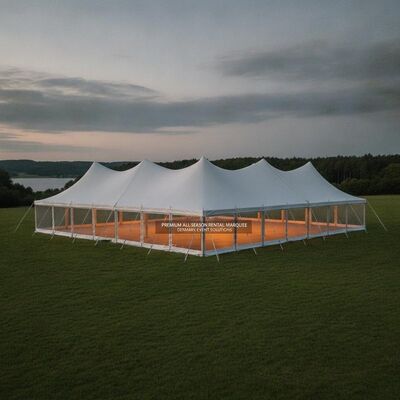 Premium All Season Rental Business Party Marquee Tent Heavy Duty Wzmocniony ramy dla Danii Firmy wydarzeń
