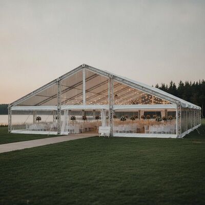 Duży Aluminium Truss Party Marquee Tent Wielki przyjęcie ślubne dla 500 gości